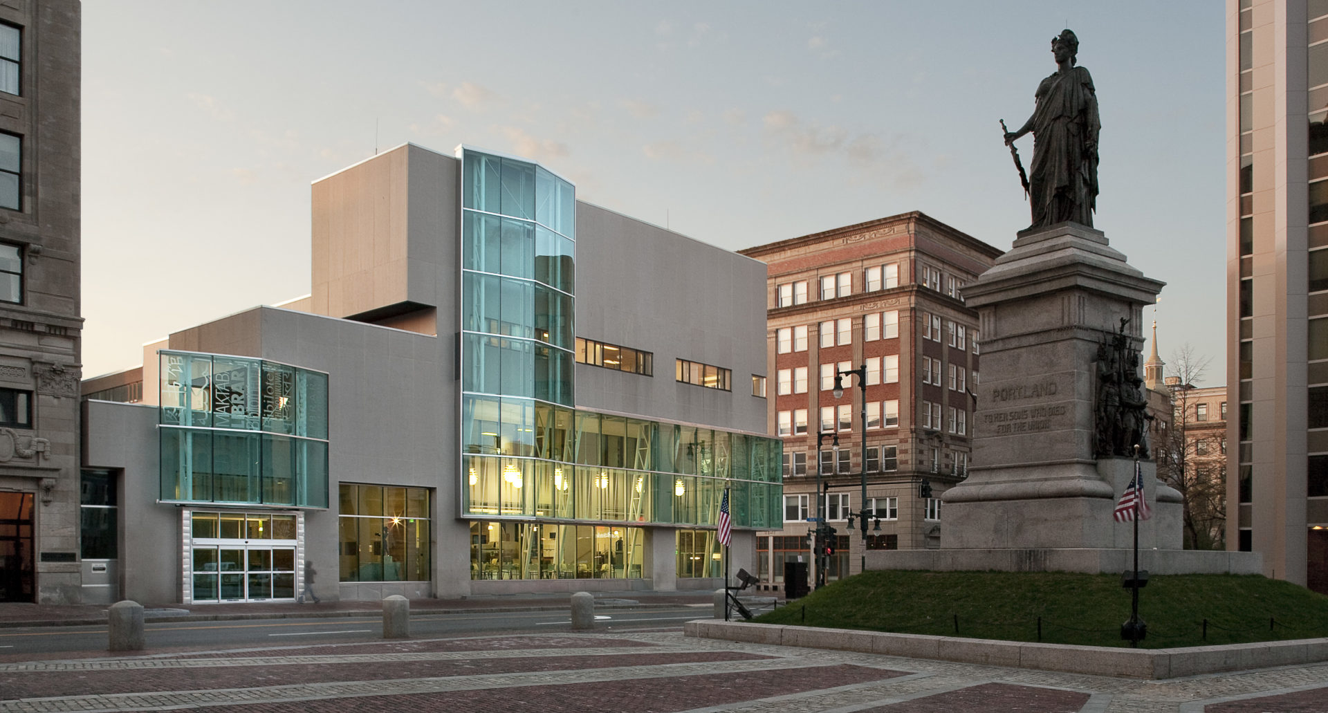 Portland Public Library 60 EXTERIOR 