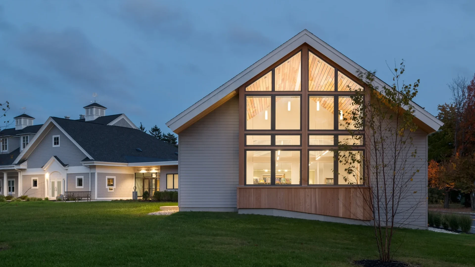 Falmouth Public Library renovation project