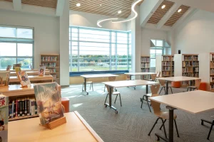 Another view of the library